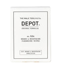 NO. 504 BEARD & MOUSTACHE CLEANSING WIPES 12PK